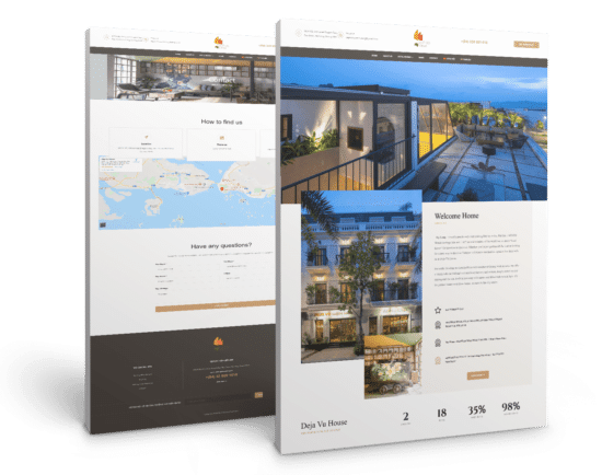 Let us build an outstanding vacation rental website